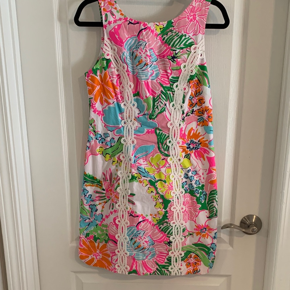 Lilly Pulitzer for Target Floral Dress - Pink, Orange, Blue